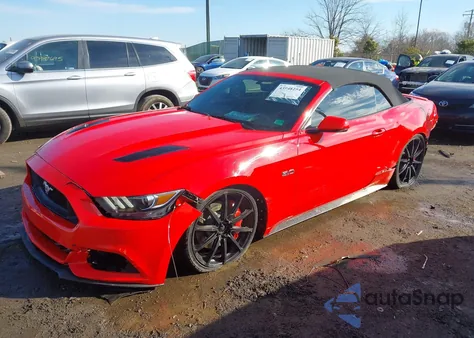 2016 Ford Mustang Gt Premium from USA, damaged, VIN 1FATP8FF1G5227395